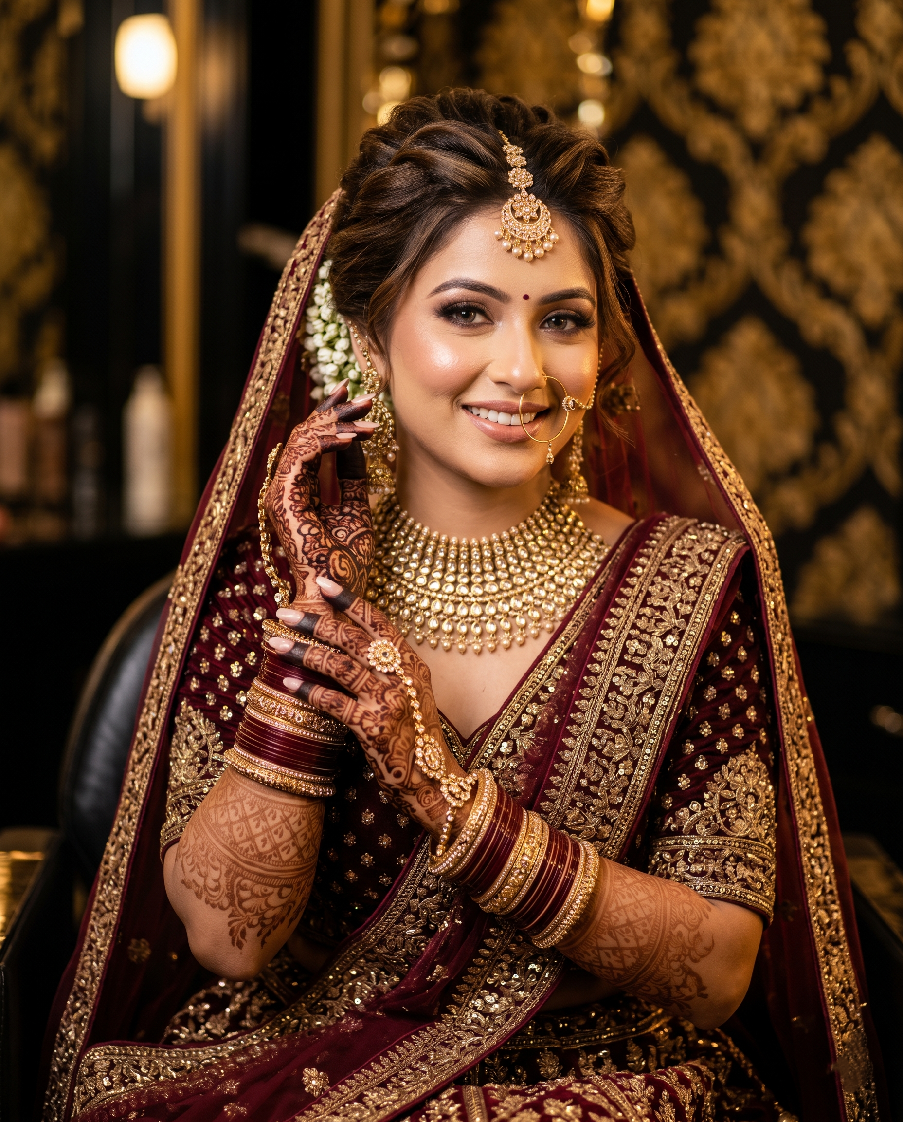 Mehandi Artistry — The Bride Story